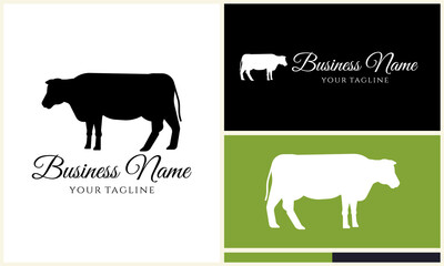 Cow Logo Design Variations. (12)