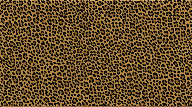 Smooth leopard pattern, wildlife print, leopard texture.