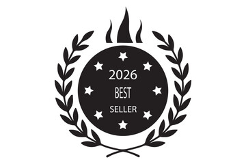 BESTSELLER label, seal, sign