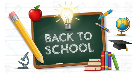 Back to School Classroom Essentials and Supplies Celebration