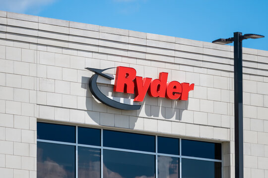 Sign of Ryder System inc, Is an American transportation and logistics company located in Novi, Michigan