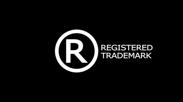 Copyright protection concept. Registration or registration for trademark.Register trademark and logo on virtual screen.