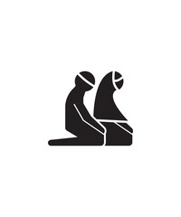 pray icon, vector best flat icon.