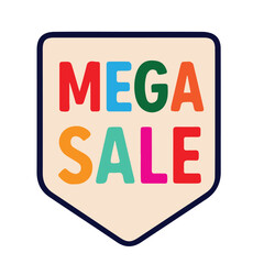 Big sale promotion vector tag design, colorful and eye catching, suitable for posters, flyers, online banners, and marketing campaigns to attract customers.