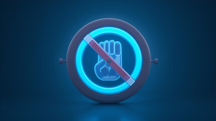Guilt-Free No Sign Symbol Clear Your Conscience Safe Clean 3d Animation
