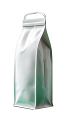 plastic bag isolated on white background