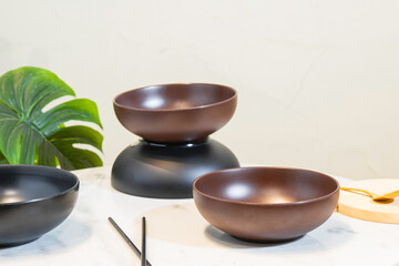 bowl with chopsticks