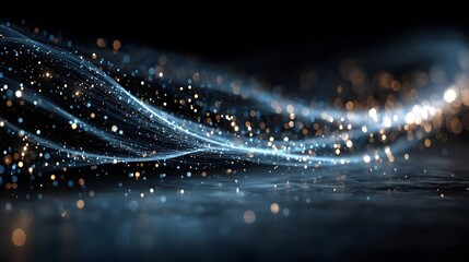 Abstract light particles and waves