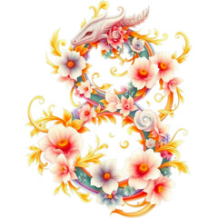 abstract flower background