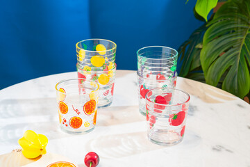 summer drinks on the beach