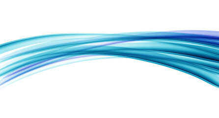 Abstract blue Gradient Stream Illustration