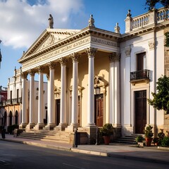 Obraz premium Classic European architecture building