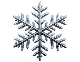 Glittering Winter Snowflake PNG