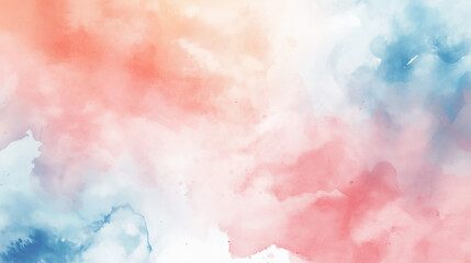 Fototapeta premium Colorful watercolour texture. Abstract watercolour with vibrant colors Colored background. Abstract background