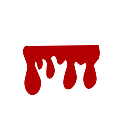 Dripping blood