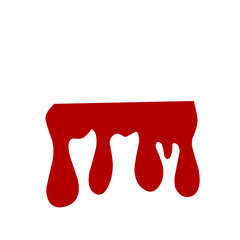 Dripping blood