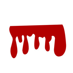 Dripping blood