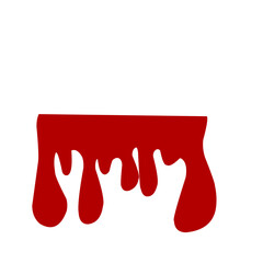 Dripping blood