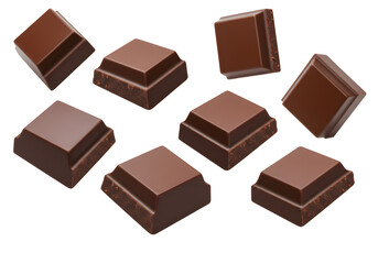 Indulge in rich, dark chocolate squares for a sweet treat and delicious dessert inspiration today