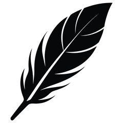 Obraz premium carnival feather vector icon