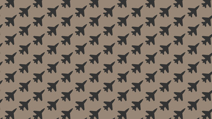 Vector jet plane pattern design
