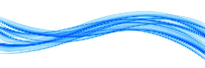 Vibrant Blue Wave Flow for Digital Art