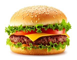 Delicious cheese burger