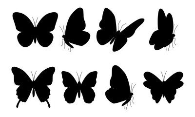 Butterfly Silhouette Icons