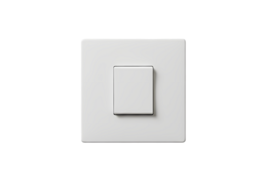 Versatile Toggle Switch Power Control Detail on transparent background