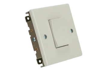 Versatile Toggle Switch Power Control Detail on transparent background