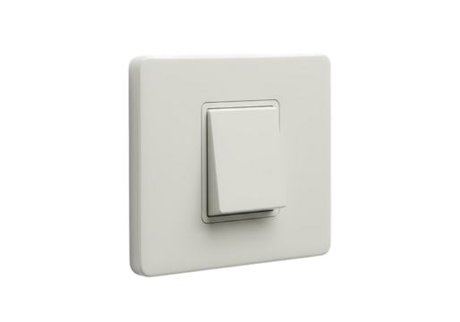 Versatile Toggle Switch Power Control Detail on transparent background