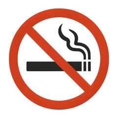 no smoking sign vector illustration
