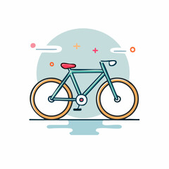 Bicycle Vector Icon