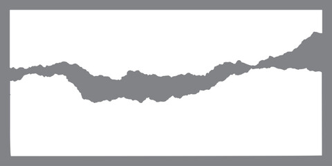 Set of paper rip texture background