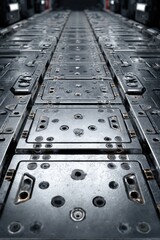 Metallic Floor Panels