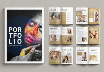 Minimalist Portfolio Layout