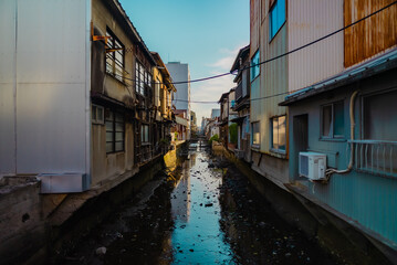 The view of imabari city in Ehime, Japan 2025 