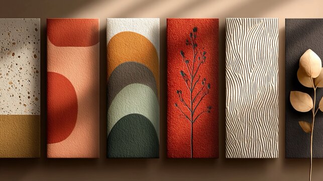 Minimalist patterns with clean lines, simple shapes, and neutral colors, ideal for elegant background designs, websites, and modern branding