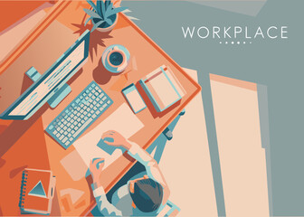 vector illustration of a building