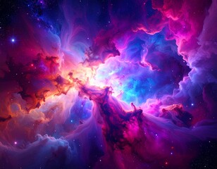 abstract background with clouds