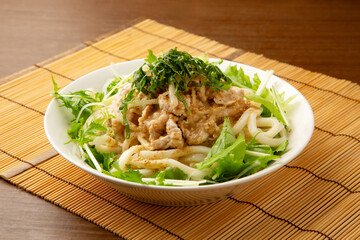 冷しゃぶうどん