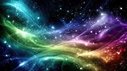 Obraz premium virtual space background