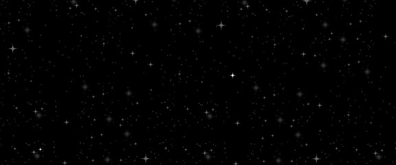 Obraz premium Stars and Galaxy Night Sky Background.