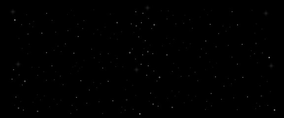 Vector perfect starry night sky background.