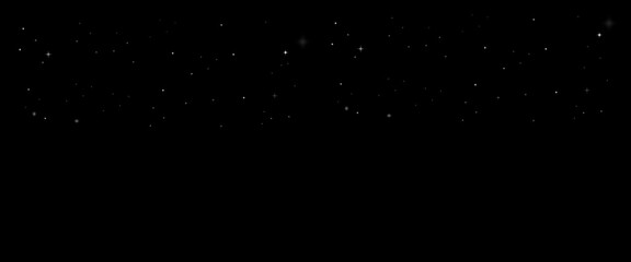 Vector night star sky design.