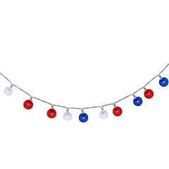 Patriotic String Lights: Festive Decor for July 4th Celebrations