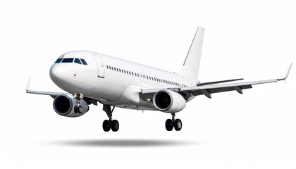 Obraz premium airplane on the white background 