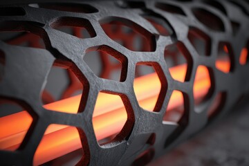 Innovative bio inspired material mimicking animal heat through a uniquely designed structure engineered for efficient thermal management