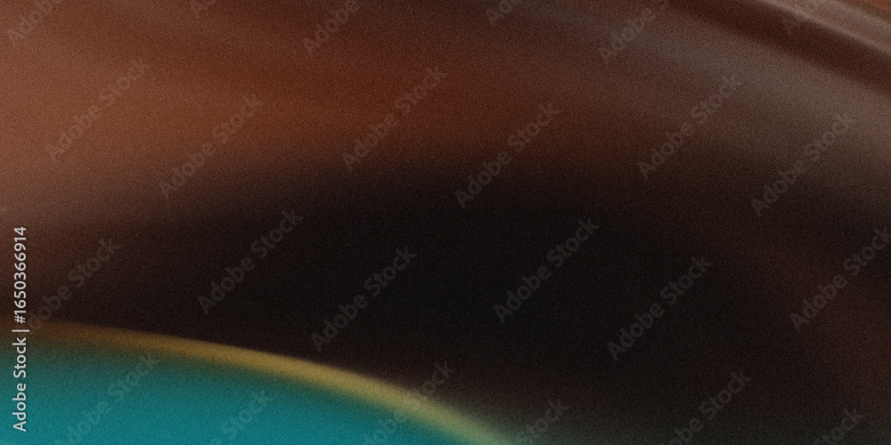 Sticker a grainy abstract background features dark brown and blue tones, creating a textured and moody visua