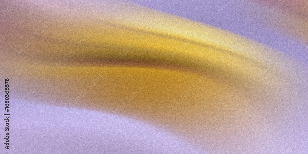 Wall mural a textured abstract background showcases a smooth gradient of golden yellow and soft lavender with a